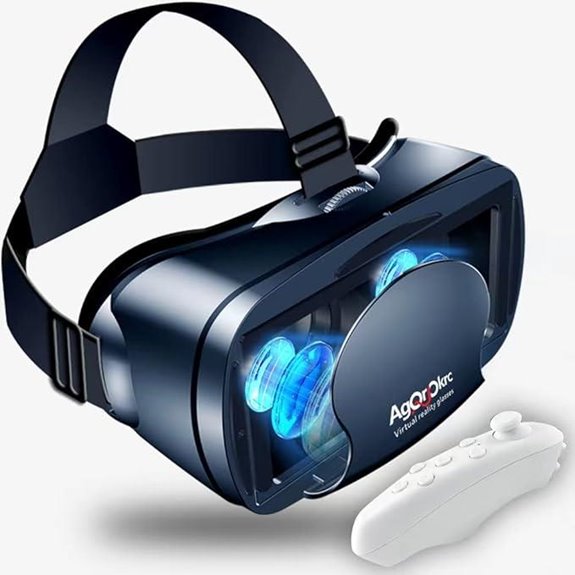 8 Best VR Headsets for 2026 Virtual Events That Wow Attendees 8 Adjustable VR Headset with Controller for Phones