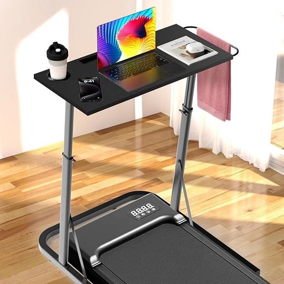 VTORY Adjustable Desk for Walking Treadmill and Cycling