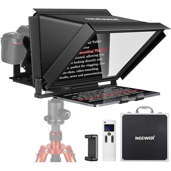 NEEWER X12 14 Aluminum Teleprompter for iPad/Smartphone