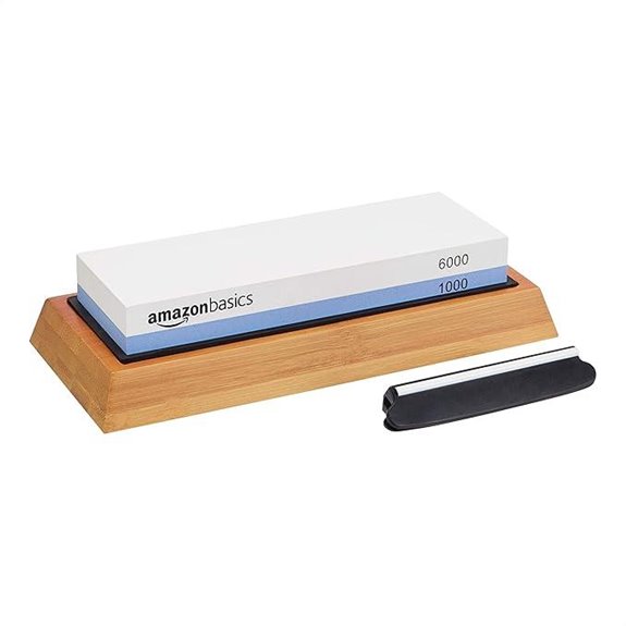 Amazon Basics Whetstone Knife Sharpening Stone