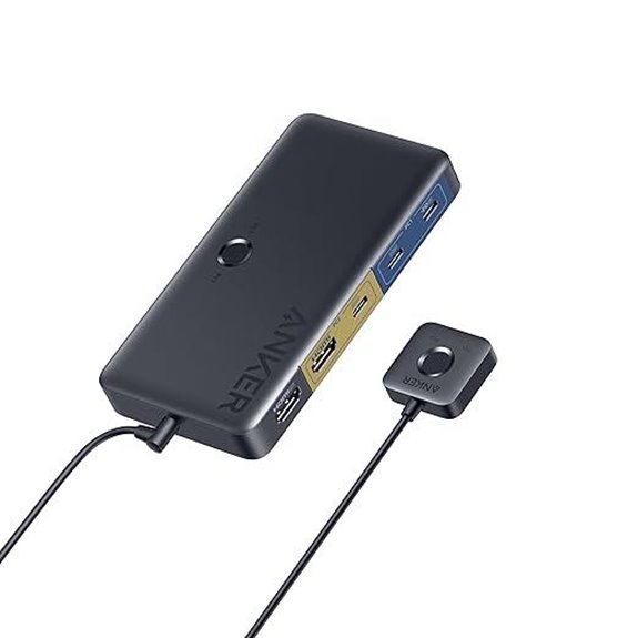 15 Best KVM Switches for IT Admins in 2026 14 Anker USB 3.0 HDMI KVM Switch with Remote