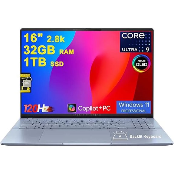 15 High-End Laptops for 2026 Every Marketing Agency Needs 11 ASUS Vivobook S16 OLED Laptop 16 32GB RAM