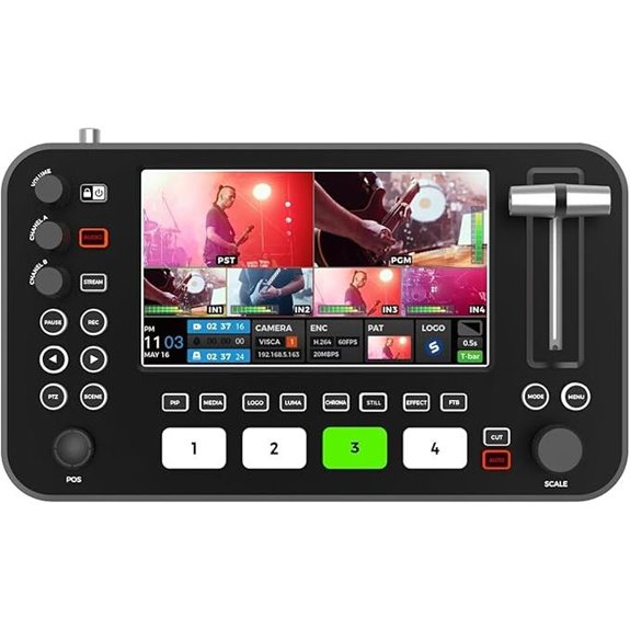 AVKANS NeoLive R2 Plus Video Switcher for Streaming