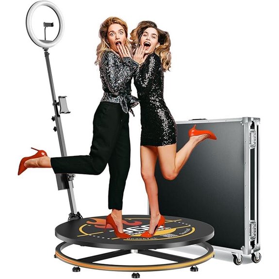 15 High-End Photo Booth Machines for 2026 Events That Impress 10 360 Photo Booth with Battery & Custom Logo
