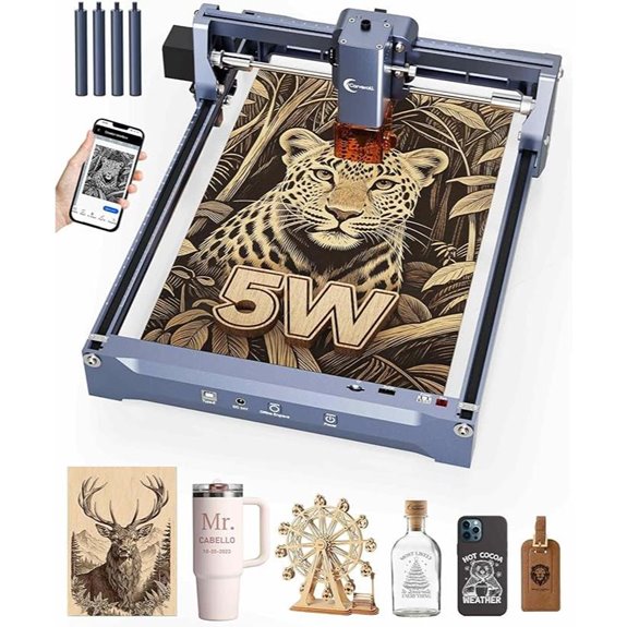 K15 Pro 5W Laser Engraver for Beginners