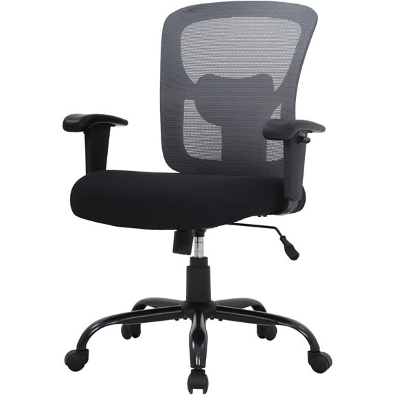 BestOffice Big & Tall Mesh Office Chair (Grey)