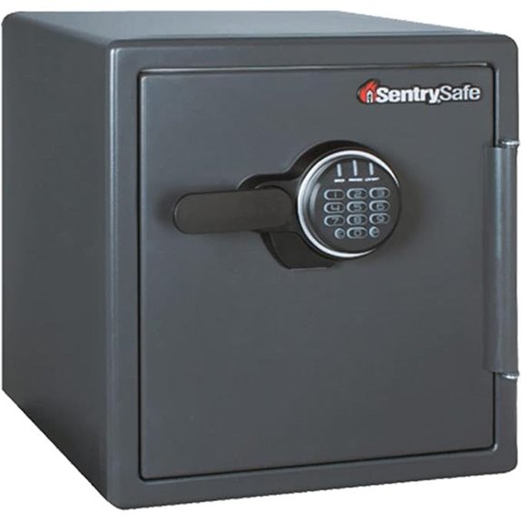 SentrySafe Black Fireproof Digital Home Safe