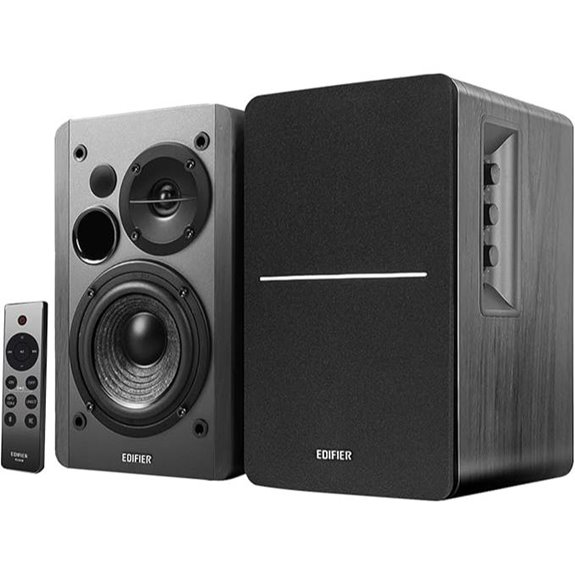 15 Best Studio Monitor Speakers for Video Editors in 2026 11 Edifier R1280DBs Bluetooth Bookshelf Speakers
