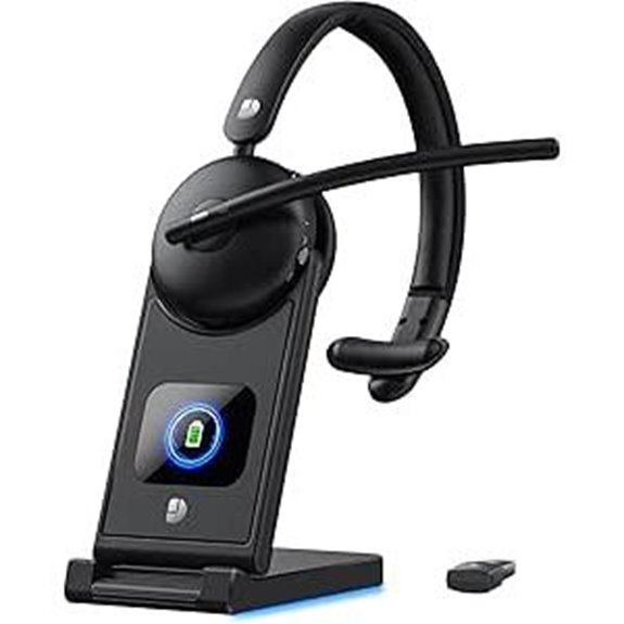 14 Best Professional Wireless Headsets for Remote Marketing Teams in 2026 10 Wireless Bluetooth Headset with Mic and Noise Cancelling