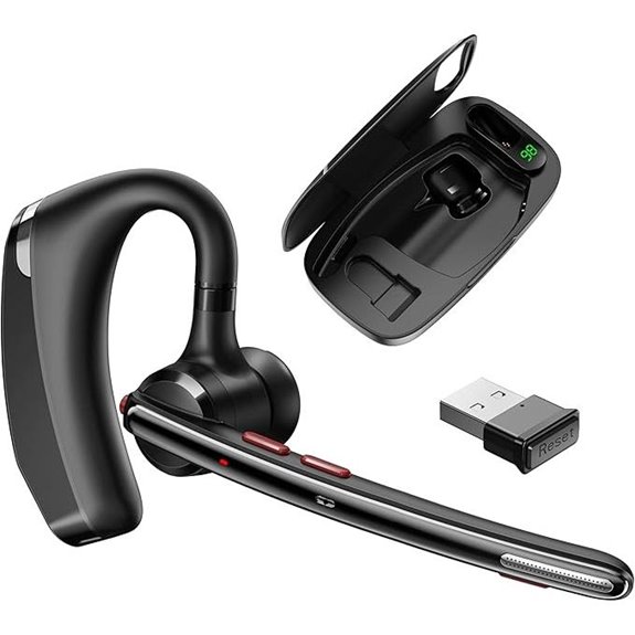 COMEXION Bluetooth Headset V5.3 with Noise Cancellation