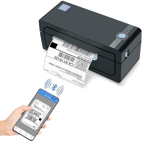 15 Best Professional Thermal Label Printers for Small Business Fulfillment 11 JADENS Bluetooth Thermal Shipping Label Printer