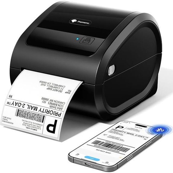 15 Best Professional Thermal Label Printers for Small Business Fulfillment 10 Phomemo D520BT Bluetooth Thermal Shipping Label Printer
