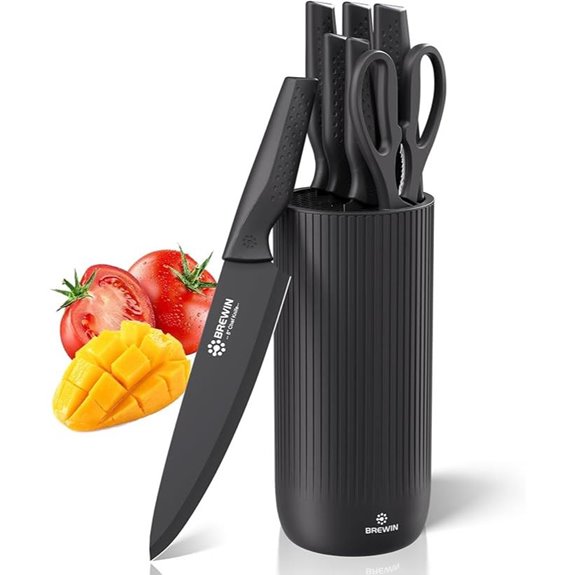 15 Best Knife Sets Under $300 for 2026 That Chefs Love 17 Brewin Kitchen Knife Set with Utility Block