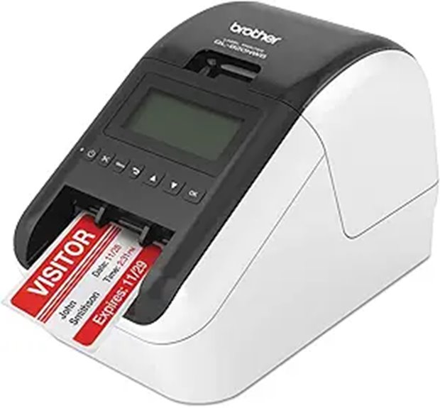 15 Top-Rated Thermal Label Printers for Small Business Fulfillment in 2026 10 Brother QL-820NWB Monochrome Label Printer