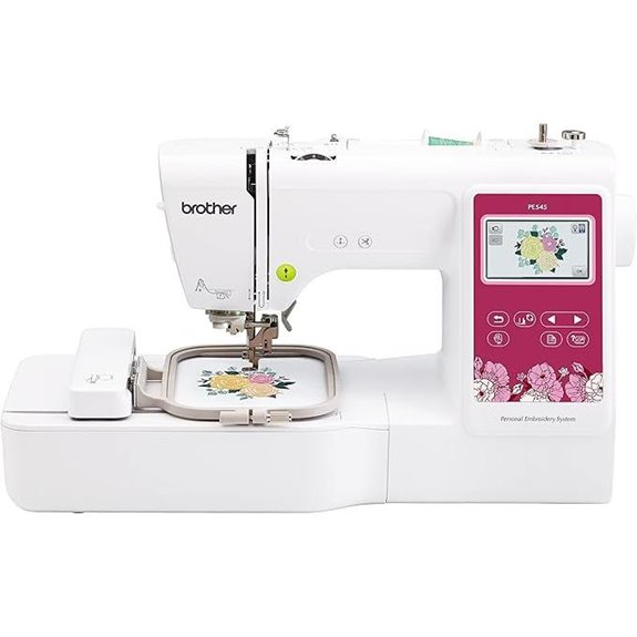 Brother PE545 Embroidery Machine with LCD Touchscreen