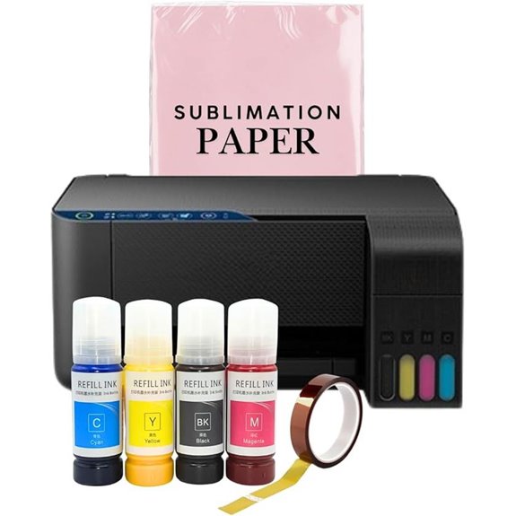 A4 Sublimation Printer for Clothes and T-Shirts
