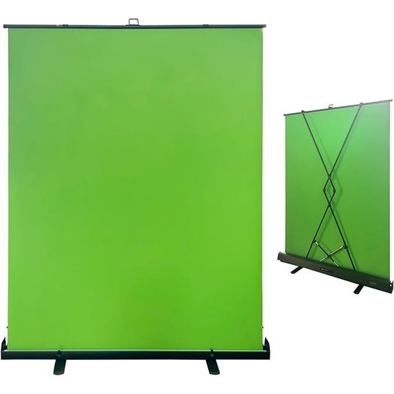 15 Best Green Screen for Webinars on Amazon in 2026 15 LIHONG Green Screen Collapsible Backdrop with Frame