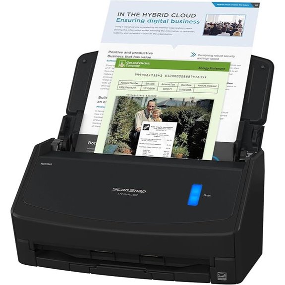 15 Best High-Speed Document Scanners for Agency Paperwork in 2026 9 ScanSnap iX1400 Color Document & Receipt Scanner
