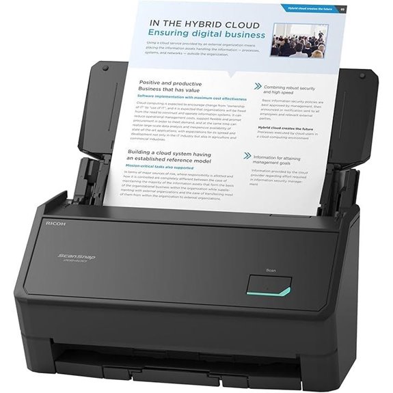 ScanSnap iX2400 Color Document Scanner with Auto Feeder
