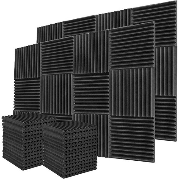7 Best Acoustic Treatment Kits for Podcast Rooms on Amazon USA 3 IRIDESCENT 52 Pack Acoustic Foam Wall Panels