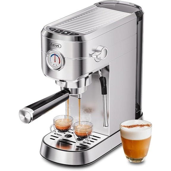 15 Top-Rated Espresso Machines for Studios in 2026 That Impress 6 Gevi 20 Bar Commercial Espresso & Milk Frother