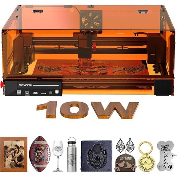 15 Best Top-Rated Desktop Laser Engravers for 2026 Branding 16 compact 10w laser engraver