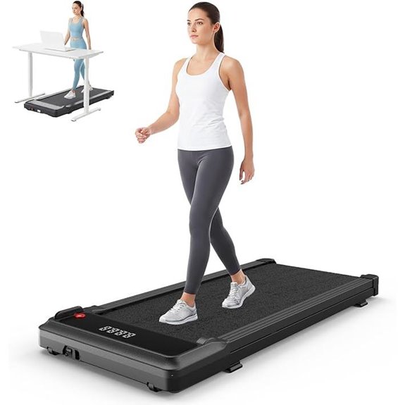 12 Top-Rated Treadmill Desk for Long Workdays on Amazon USA 3 Smug Compact Armless Treadmill with Space Saving Design