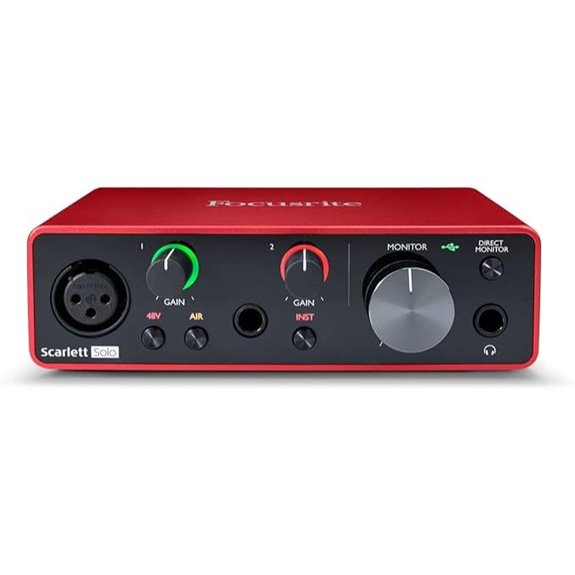 Focusrite Scarlett Solo 3rd Gen Audio Interface