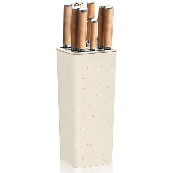 15 Best Countertop Knife Holders for 2026 That Chefs Love 4 Newe Knife Block Stand – Space-Saving Kitchen Organizer