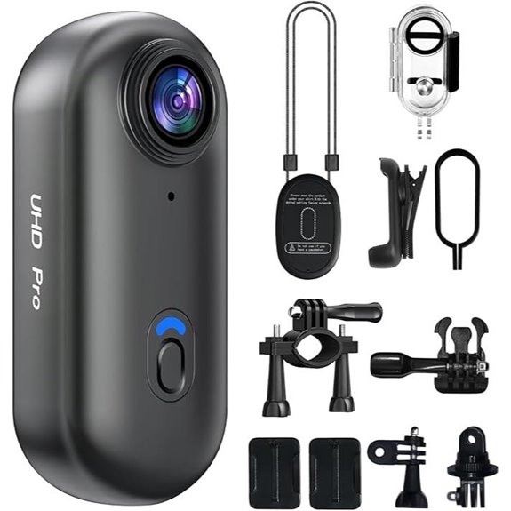 15 Best 4K Action Cameras for Travel Marketing on Amazon USA 18 4K Mini Body Camera for Sports and Cycling