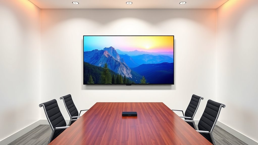 conference display selection criteria