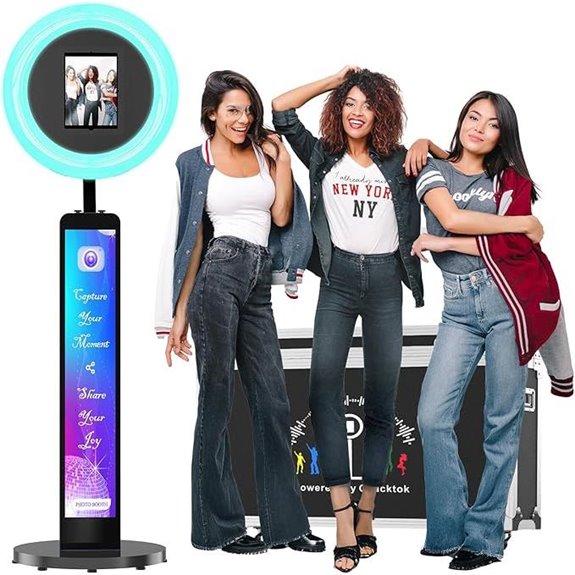JIYANG Photo Booth Machine with App & Custom Logo