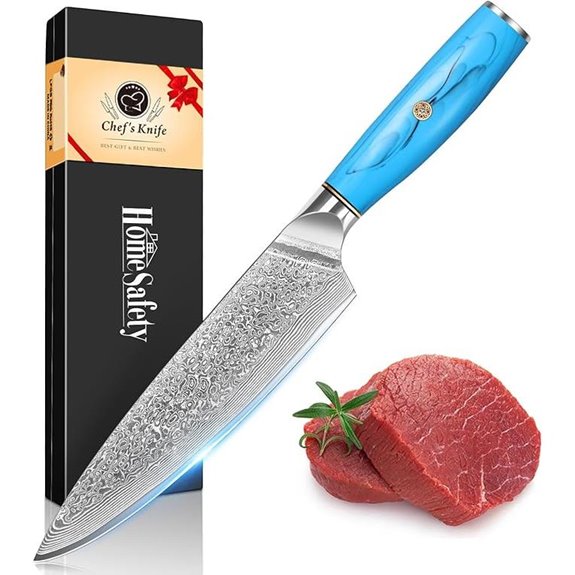 15 Best VG10 Knives for 2026 That Chefs Swear By 9 Damascus Steel Chef Knife 8 Inch with Ergonomic Handle