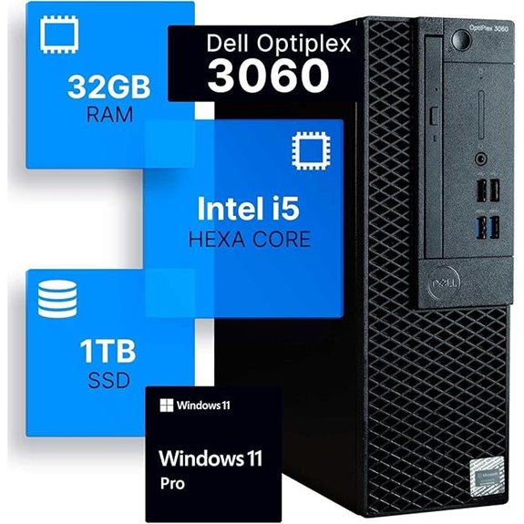 11 Best Desktop Workstations for Email Designers in 2026 12 Dell Optiplex 3060 Desktop with i5 32GB RAM SSD