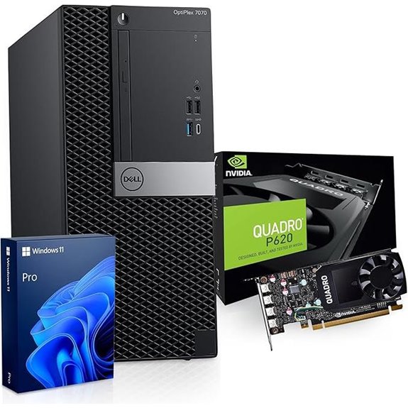 Dell Workstation Desktop with Nvidia Quadro P620