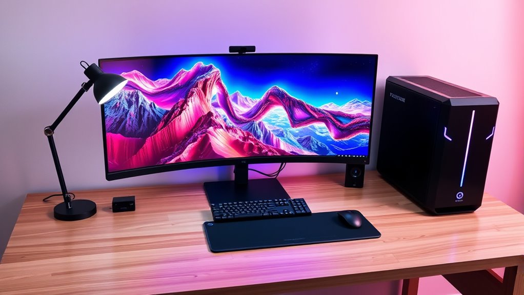 designers optimal workstation setup