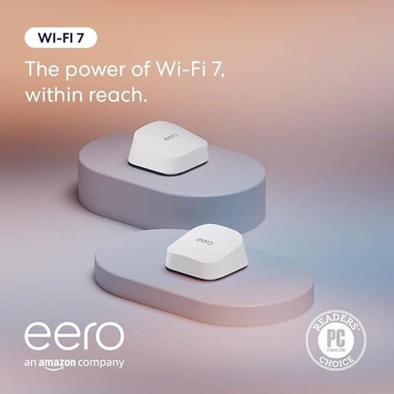 Amazon eero 7 Dual-Band Mesh Wi-Fi Router (2-Pack)
