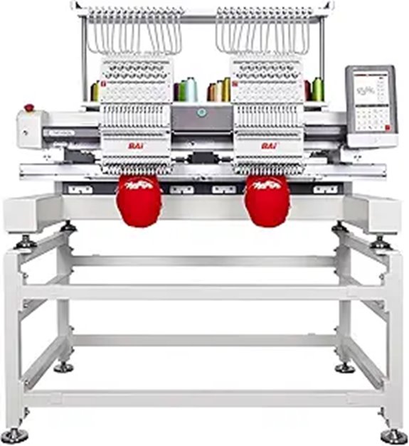 BAi Vision-2Heads Industrial Embroidery Machine
