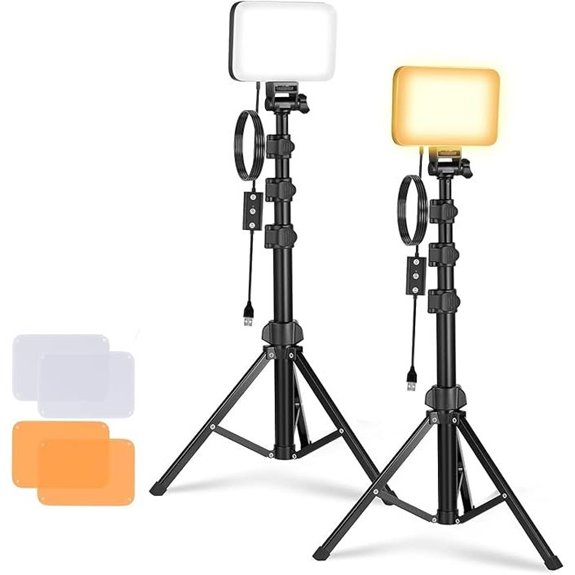 15 Premium LED Video Lights for YouTube in 2026 14 NEEWER 2-Pack LED Video Light Kit with Stands