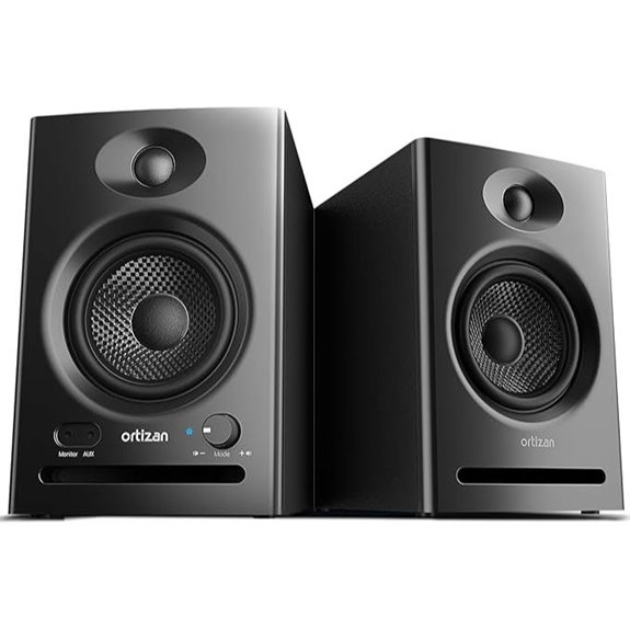 Ortizan C7 Dual-Mode Bluetooth Studio Monitors (Pair)
