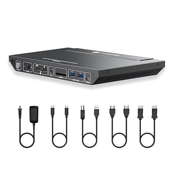 dual monitor kvm dock