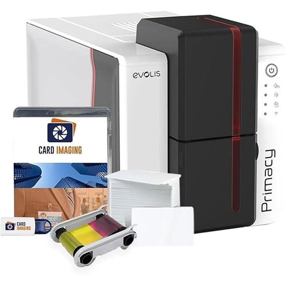 Evolis Primacy 2 Dual-Sided ID Card Printer Bundle