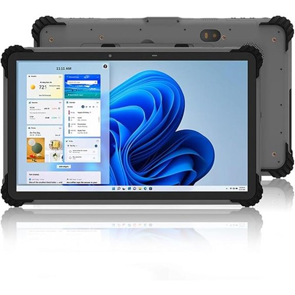 Rugged 13.3 Windows 11 Tablet with Barcode Scanner