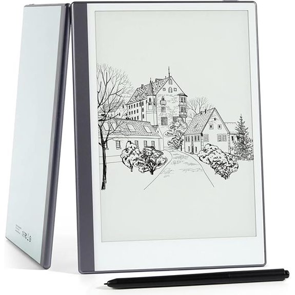 4 Best E-Ink Note-Taking Tablets for Focus Work on Amazon USA 7 Android E-Ink ePaper Tablet with Stylus and Case
