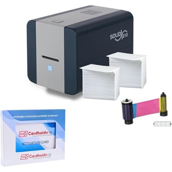 15 Best Badge Printers for 2026 Event Check-In 5 Easy Badges Solid 210 ID Badge Printer with Software