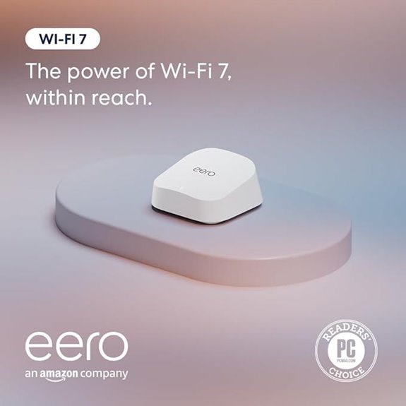 9 Best Wi-Fi 7 Mesh Systems for Creator Studios on Amazon 12 Amazon eero 7 Mesh Wi-Fi 7 Router (1-Pack)