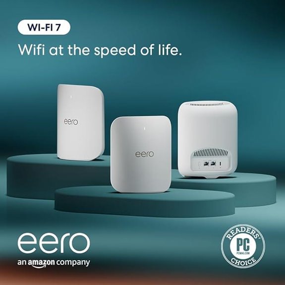 13 Premium Wi-Fi 7 Mesh Systems for 2026 Home Offices 5 Amazon eero Pro 7 Tri-Band Mesh Wi-Fi 7 Router