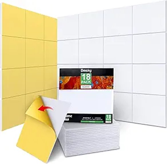 18 Pack Acoustic Soundproof Wall Panels