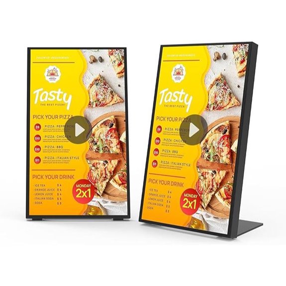15 Top-Rated Portable Digital Signage Kiosks for 2026 Event Booths 18 18.5 Inch HD Digital Signage Payment Kiosk