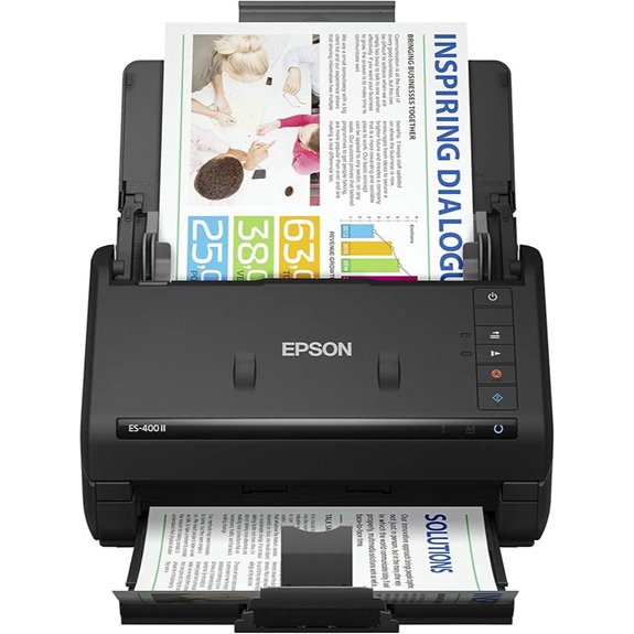 15 Best High-Speed Document Scanners for Agency Paperwork in 2026 16 Epson Workforce ES-400 II Duplex Document Scanner